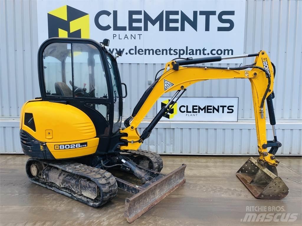 JCB 8026CTS Miniescavatori