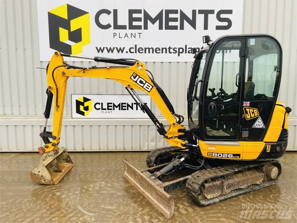 JCB 8026CTS Miniescavatori
