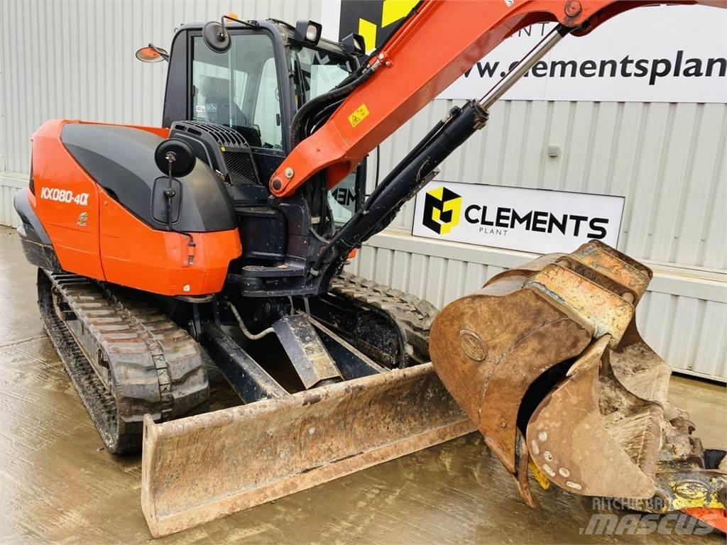 Kubota KX080-4a Escavatori medi 7t - 12t