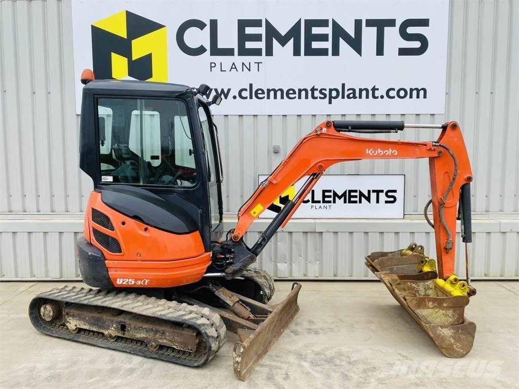 Kubota U25-3EU Miniescavatori