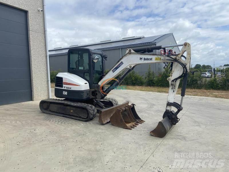 Bobcat E 50 Escavatori gommati