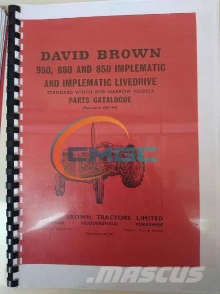 David Brown 850 Trattori