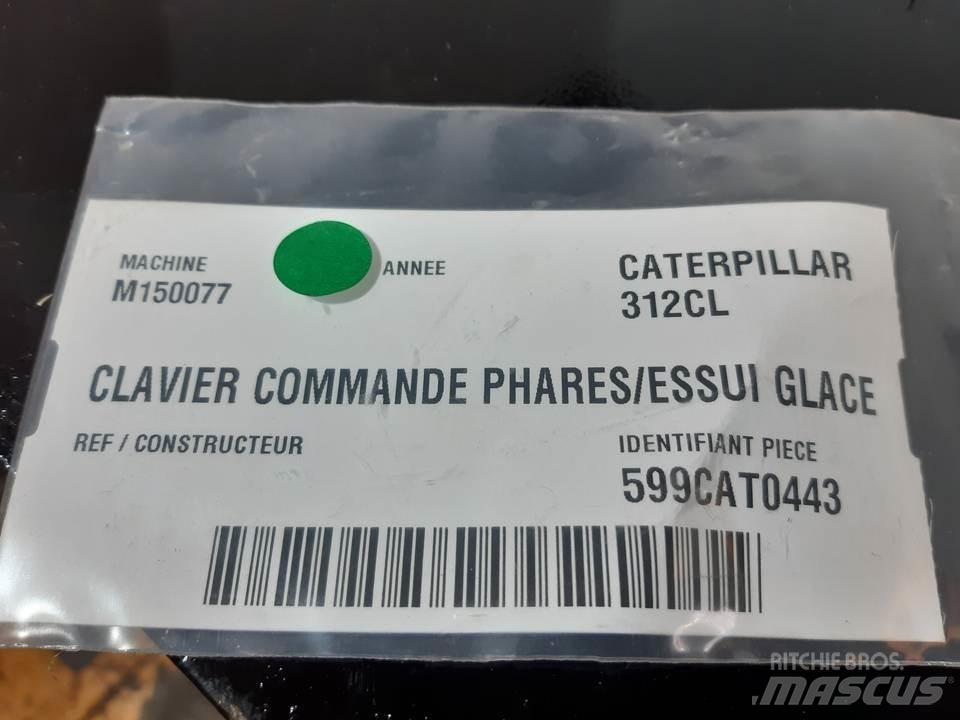 CAT 312CL Cabine e interni
