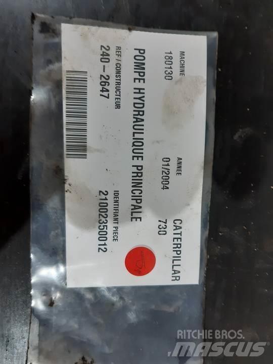CAT 730 Componenti idrauliche