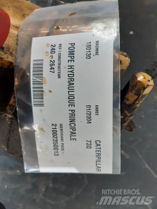 CAT 730 Componenti idrauliche