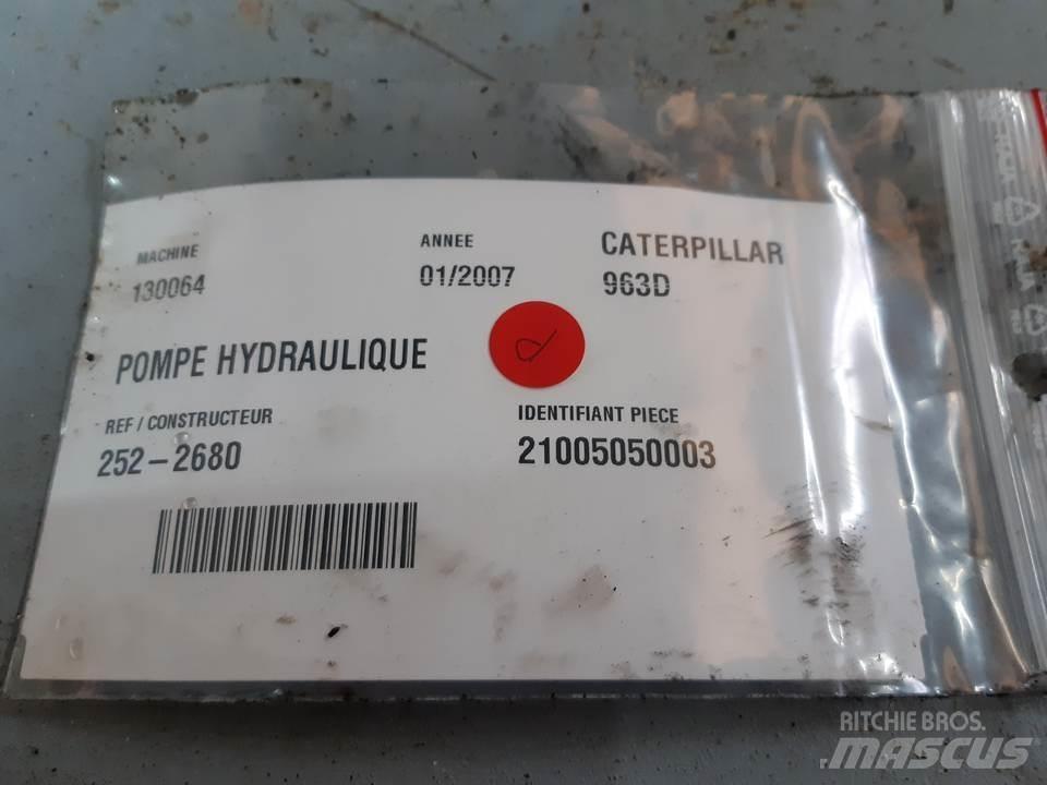 CAT 963D Componenti idrauliche
