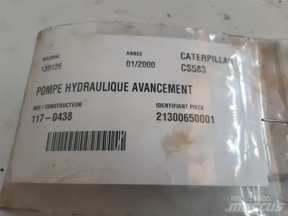 CAT CS583 Componenti idrauliche