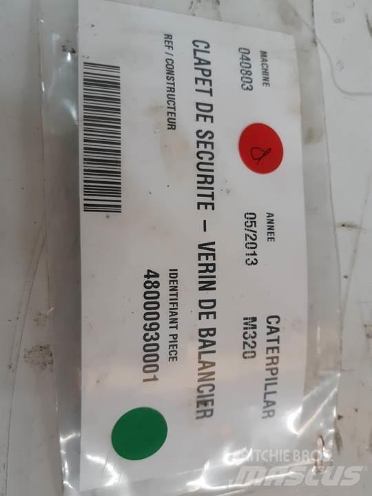CAT M320 Componenti idrauliche