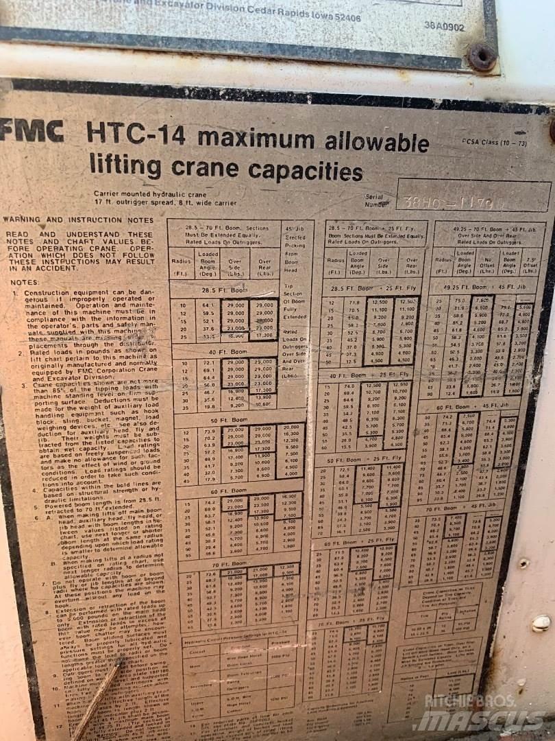 Link-Belt HTC-14 Gru per tutti i terreni