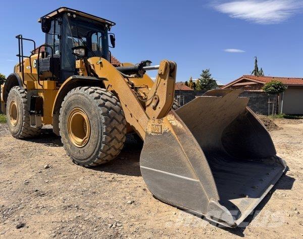 CAT 962 M +Topcon Pale gommate
