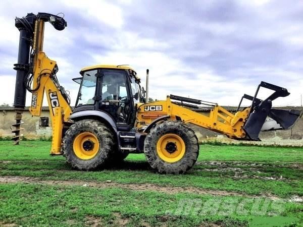 JCB 4CX +Piling Master Terne