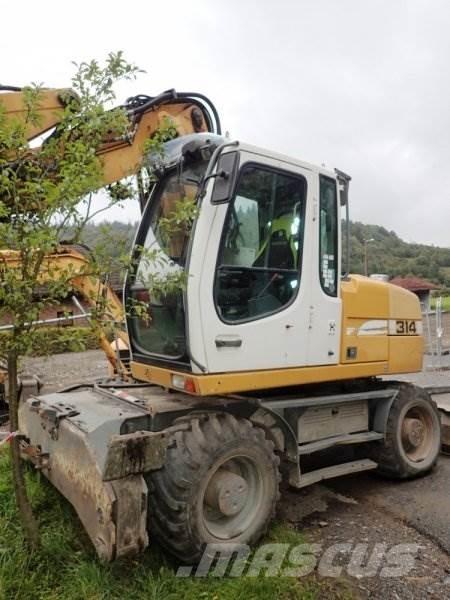 Liebherr A 314 Escavatori gommati