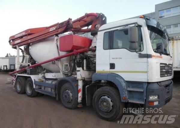 MAN TGA 35.410 +Sermac Autopompe per calcestruzzo