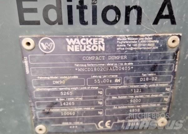 Wacker Neuson DW 90 Dumper a telaio rigido