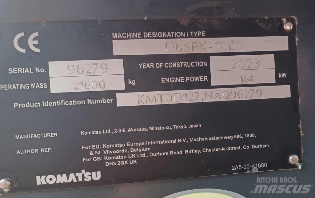 Komatsu D65PX-18 Dozer cingolati