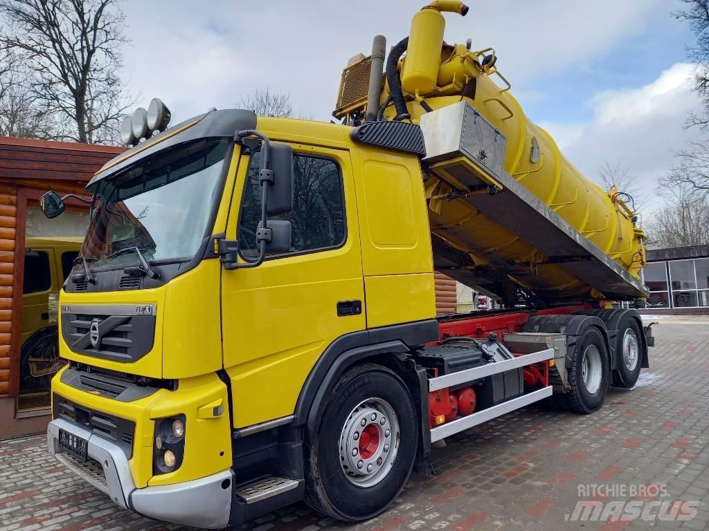 Volvo FMX 450, VACUUM Camion autospurgo