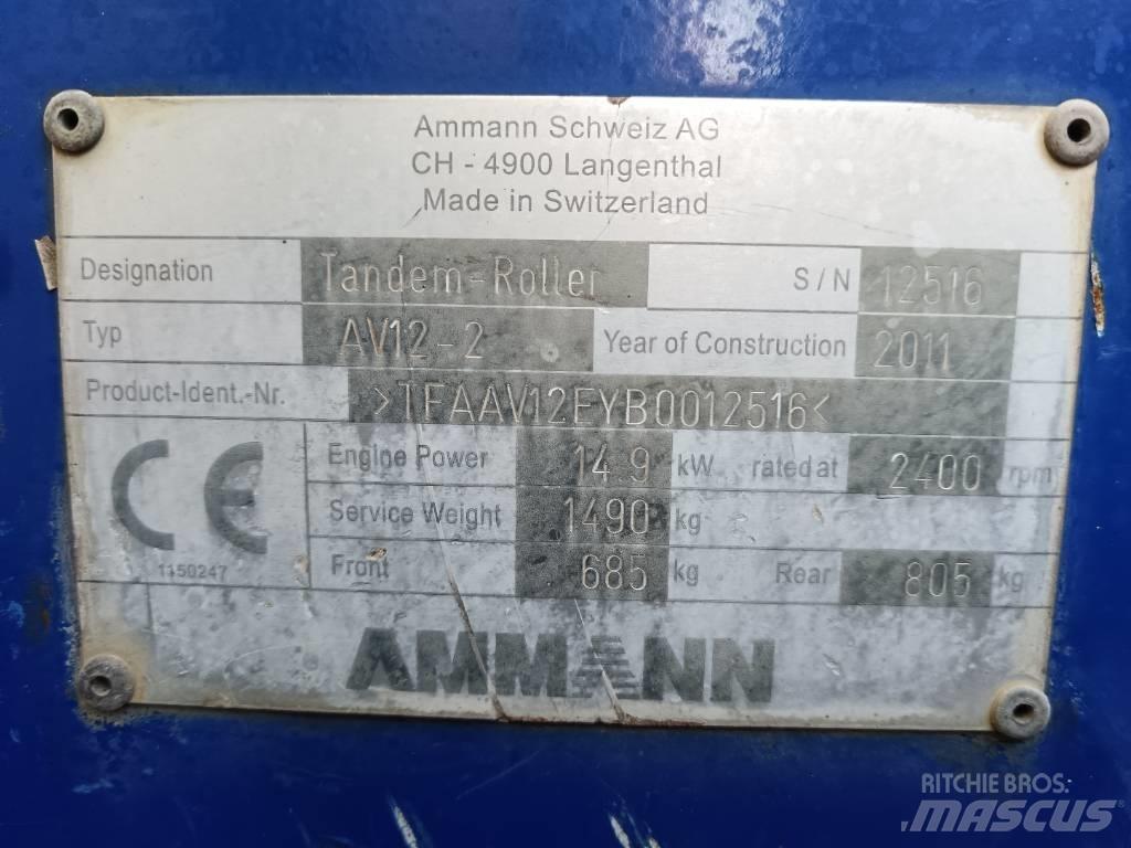 Ammann AV 12-2 Rulli a doppio tamburo
