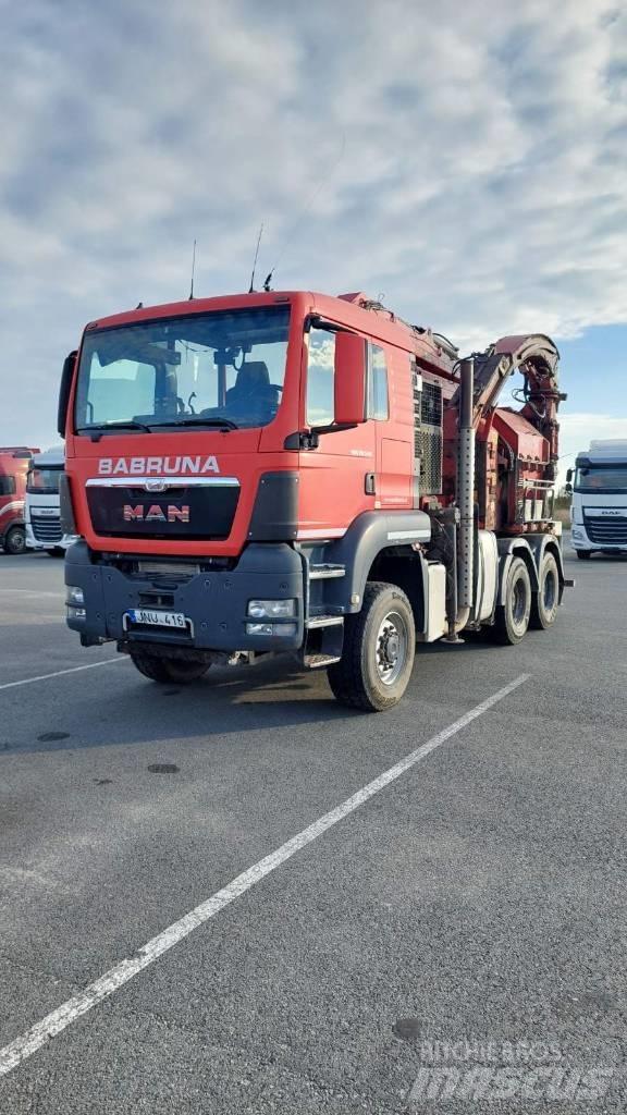 MAN TGS 26.540 6X6 Cippatrice