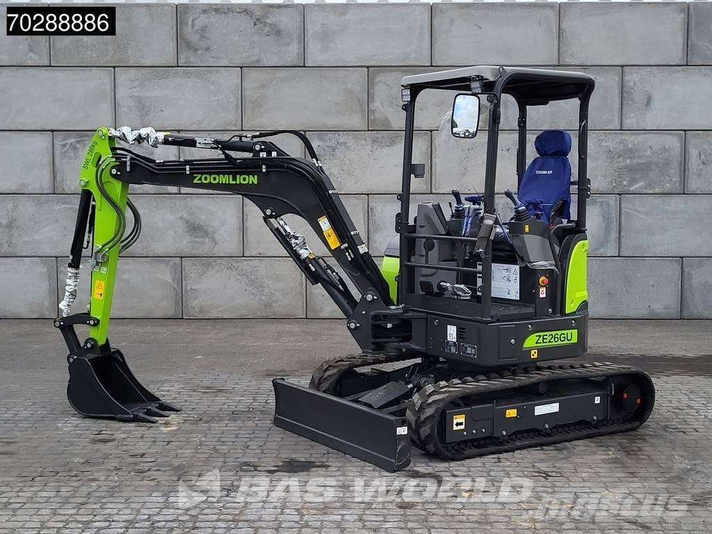 Zoomlion ZE26 GU Miniescavatori
