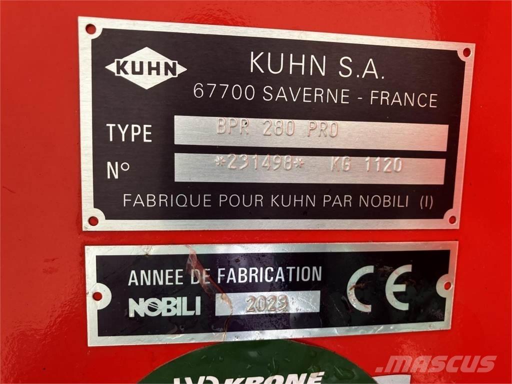 Kuhn BPR 280 Pro Falciatrici/cimatrici per pascoli