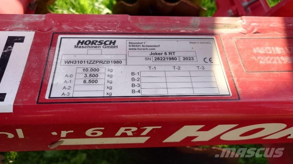 Horsch Joker 6RT Erpici a dischi