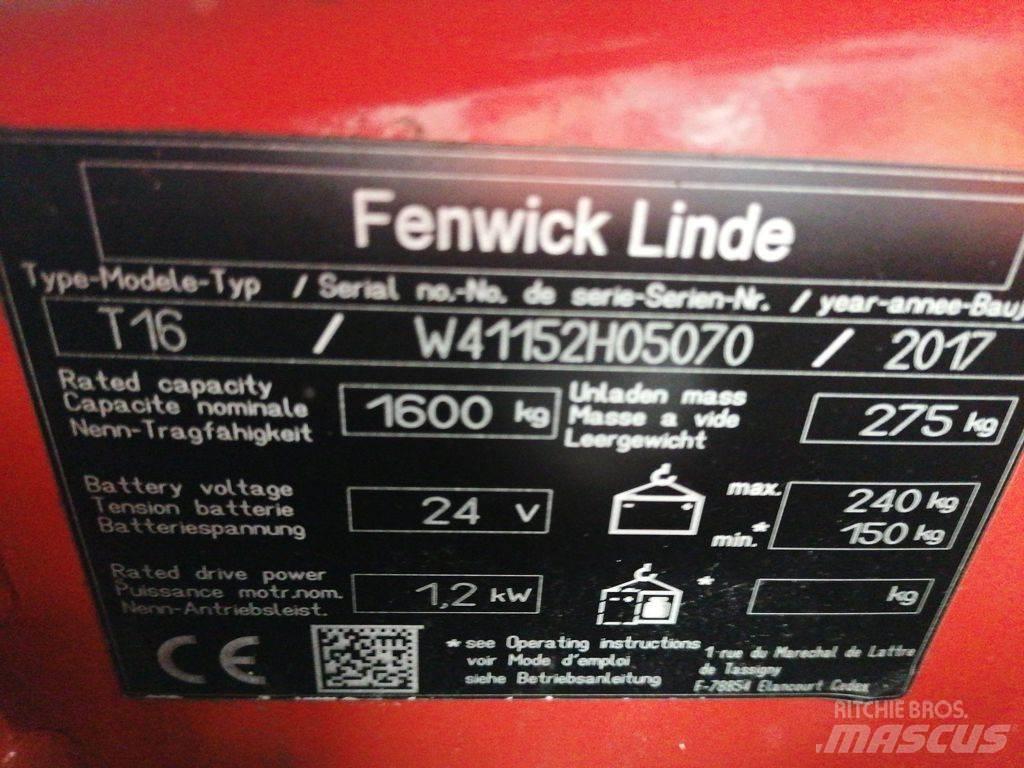 Linde T16 Transpallet manuale