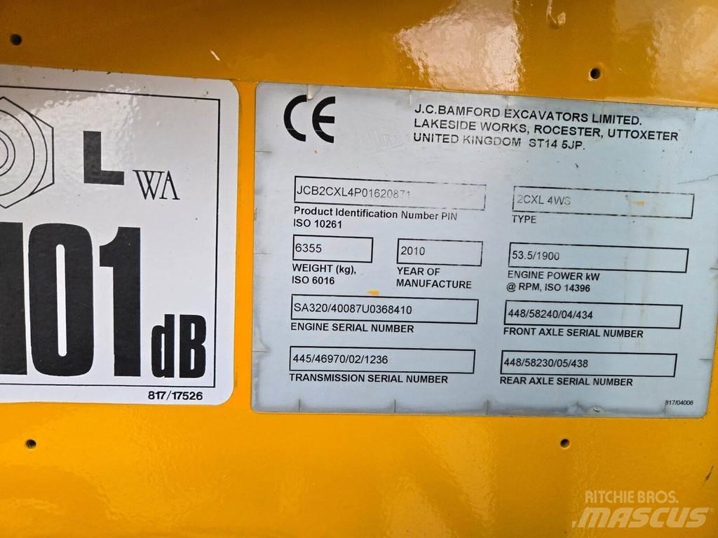 JCB 2CX Pale gommate