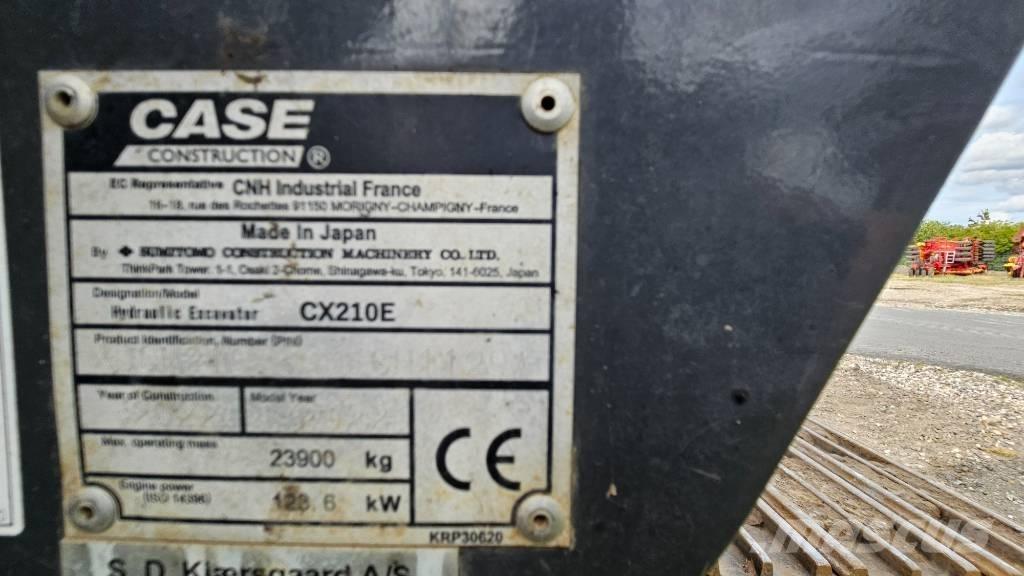 CASE CX 210 E Escavatori cingolati