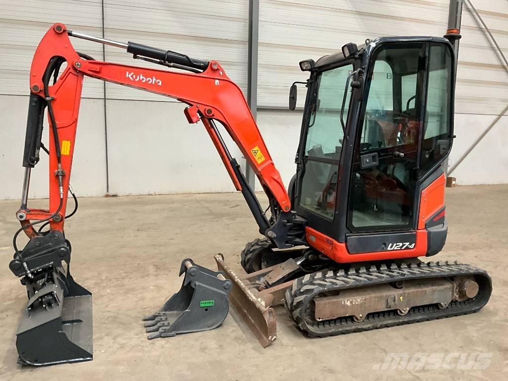 Kubota U 27-4 Miniescavatori