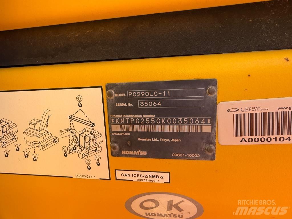 Komatsu PC290LC-11 Escavatori cingolati