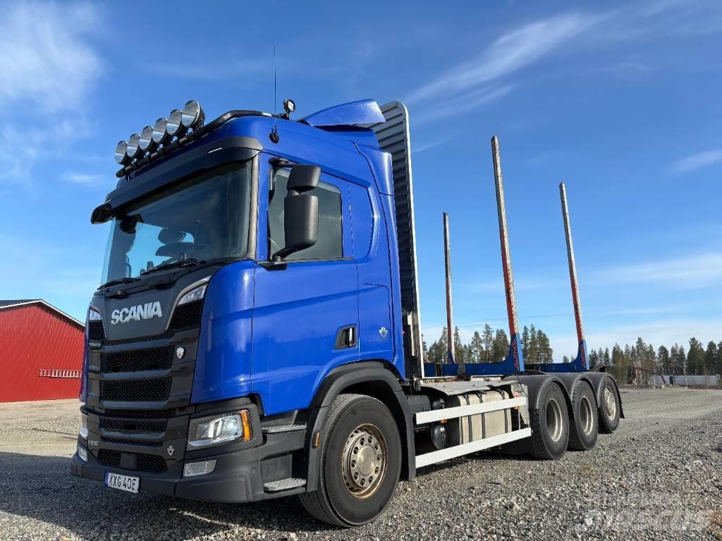 Scania R 650 Camion trasporto legname