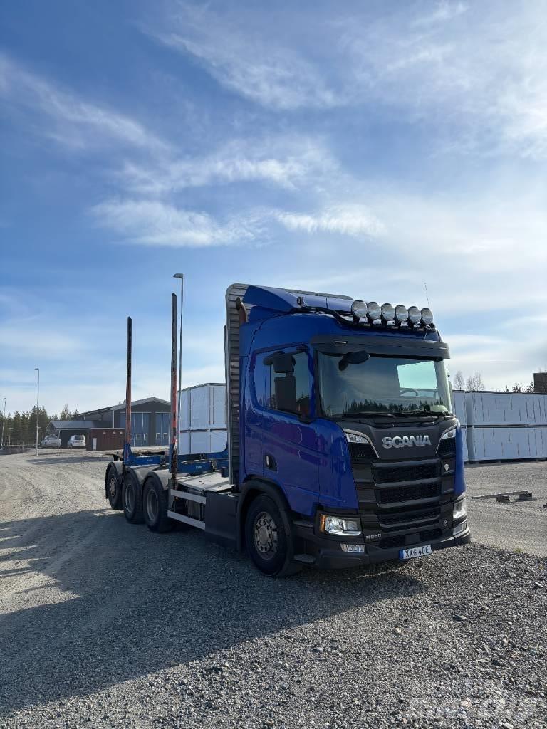 Scania R 650 Camion trasporto legname