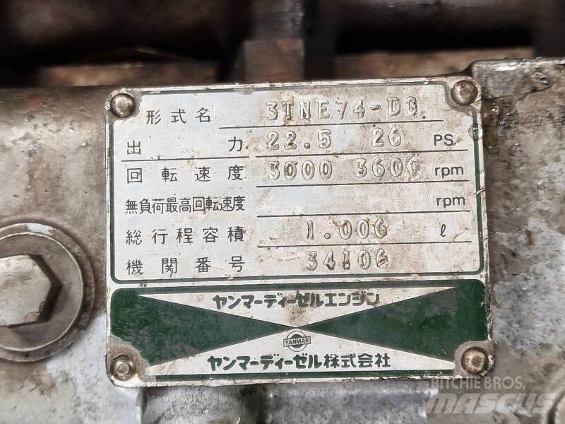 Yanmar 3TNE74-DG Motori