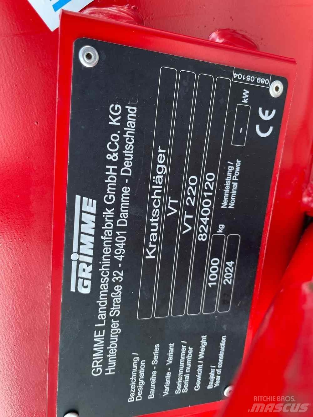 Grimme VT 220F Agricoltura - Altro