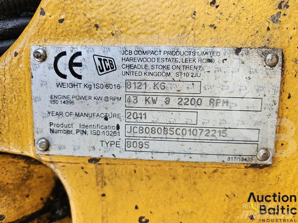 JCB 8085 Escavatori medi 7t - 12t