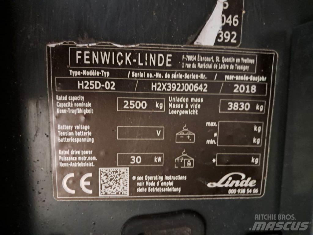 Linde H25D-02 Carrelli elevatori diesel