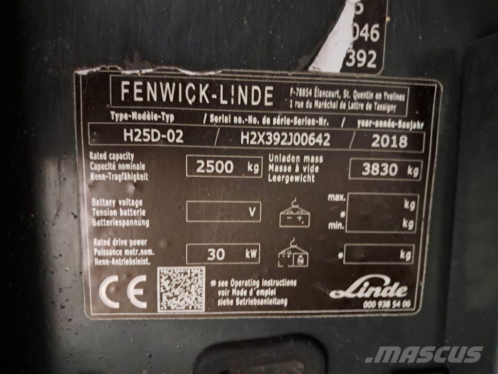 Linde H25D-02 Carrelli elevatori diesel