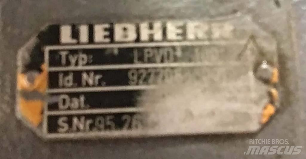 Liebherr LPVD 100 Componenti idrauliche