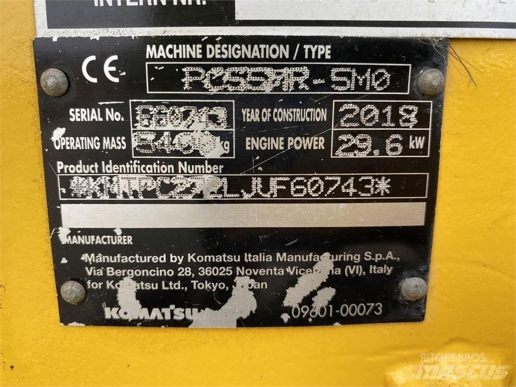Komatsu PC55MR-5 Escavatori gommati