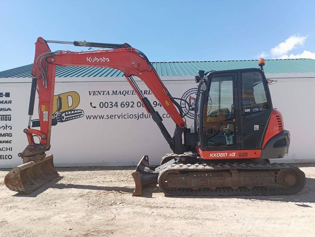 Kubota KX 080-4 Escavatori medi 7t - 12t
