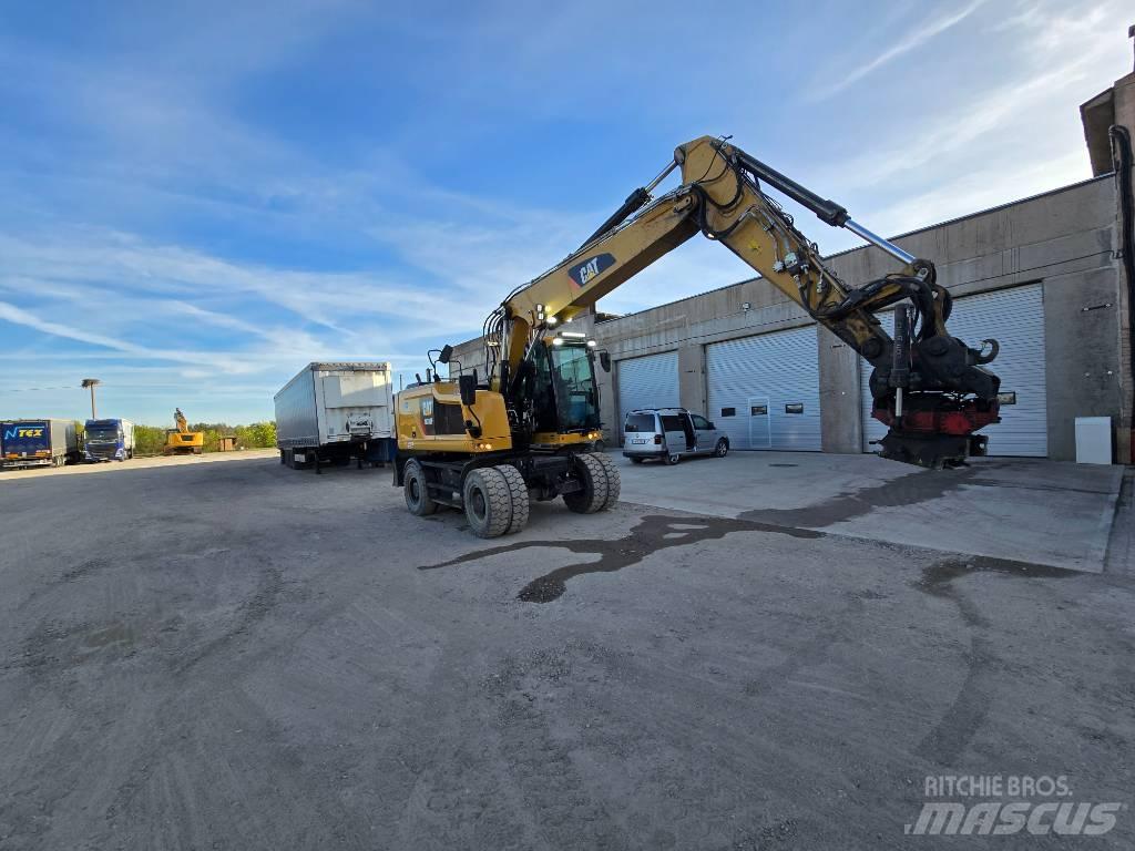 CAT 318 Escavatori gommati