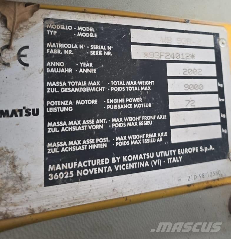 Komatsu WB 93 R-2 Terne