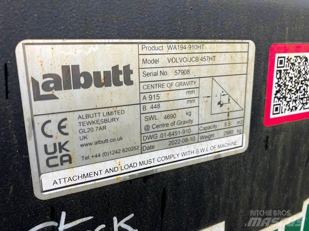 Volvo L 120 F Pale gommate