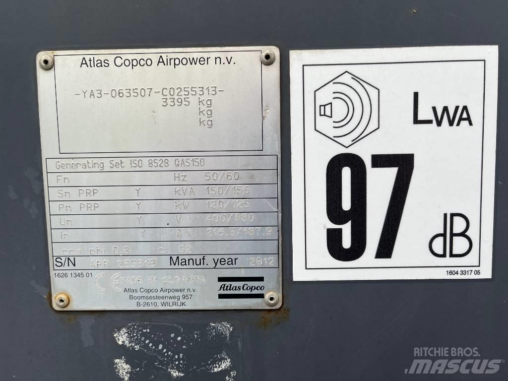 Atlas Copco QAS 150 Generatori diesel