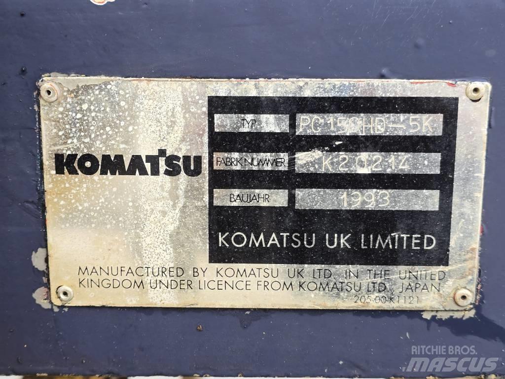 Komatsu PC 150 HD-5K Escavatori cingolati