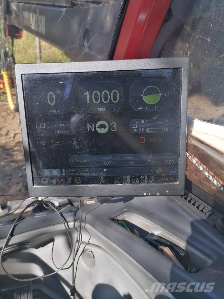 Komatsu 901 Abbattitrici, Disboscatrici