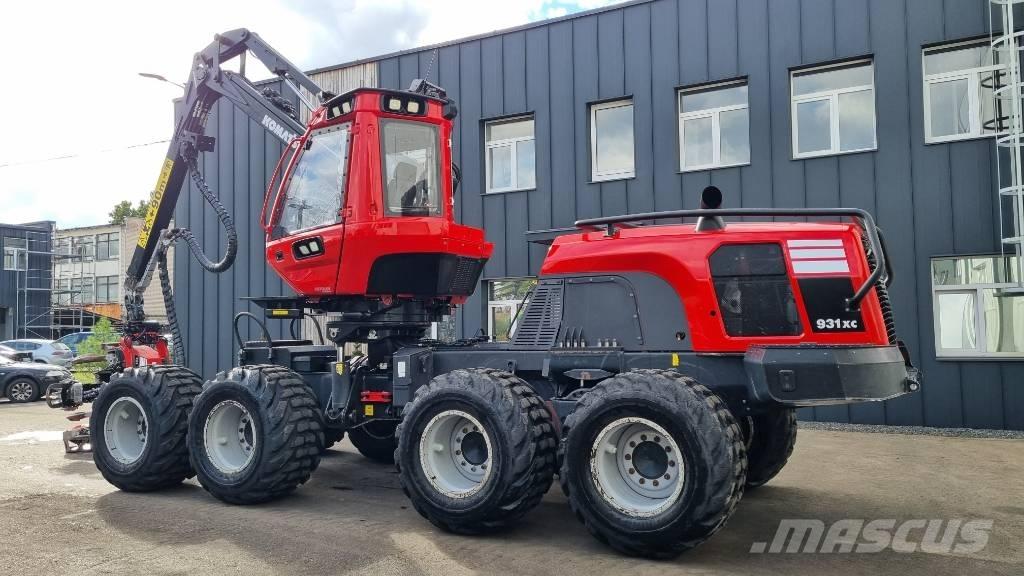 Komatsu 931 XC Abbattitrici, Disboscatrici