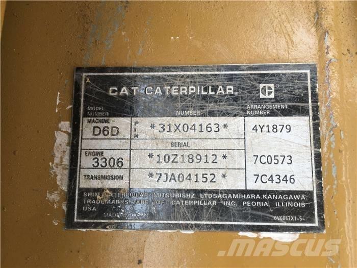 CAT D 6 D Dozer cingolati