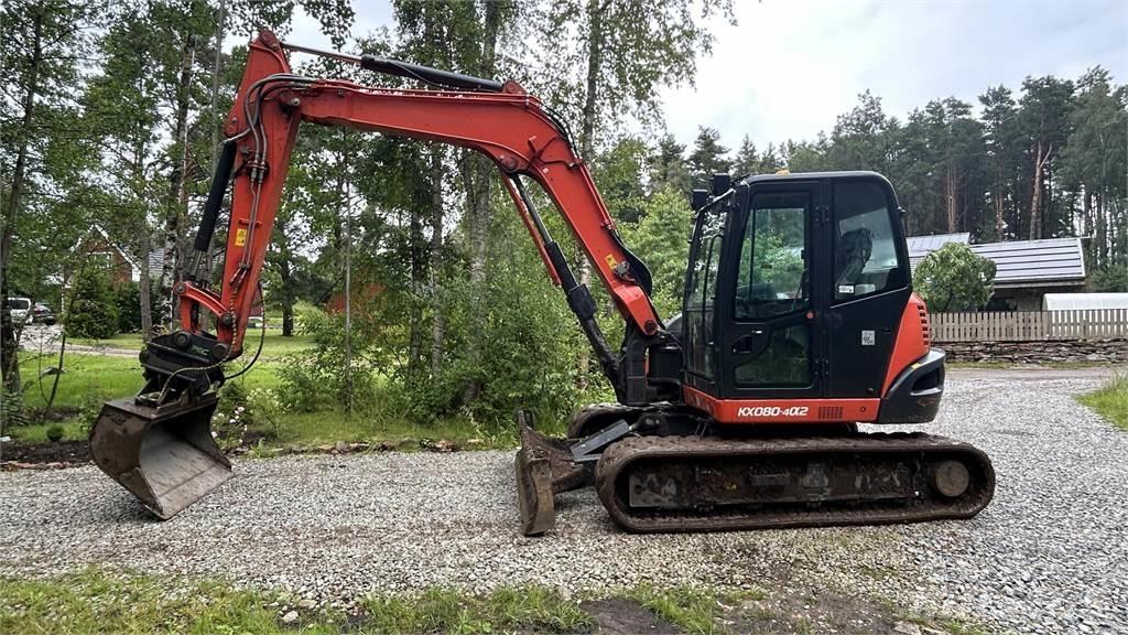 Kubota KX080 – 4a2 Miniescavatori