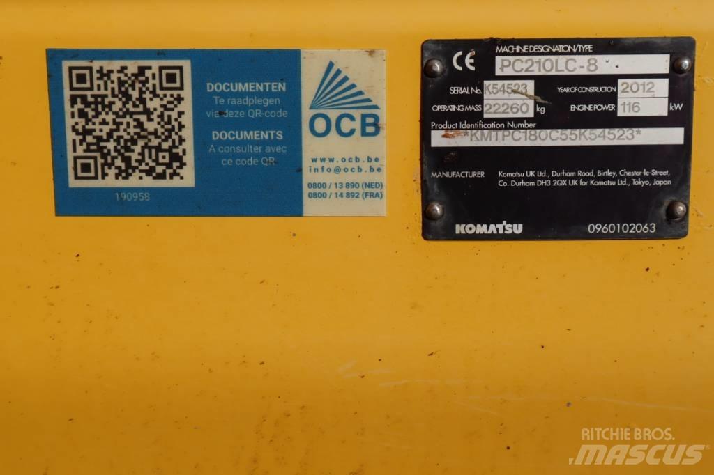 Komatsu PC 210 LC-8 Escavatori cingolati